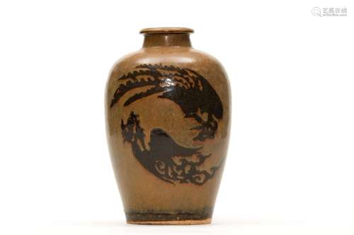 A Jizhou Ware double Phoenix Vase