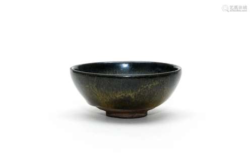 A Jian Ware Oil Glazed Tea Bowl