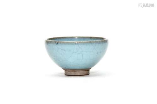 A Jun Glazed Tea Bowl