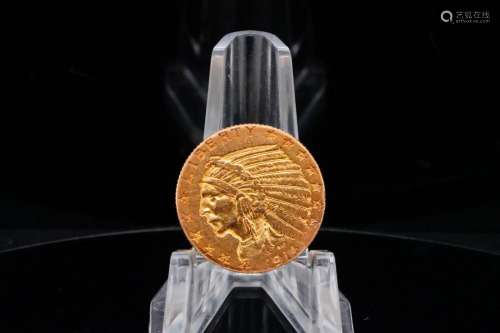 1914 Indian Head $5 Gold Half Eagle