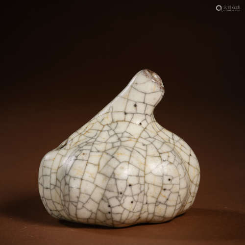 Garlic porcelain from the Qing Dynasty