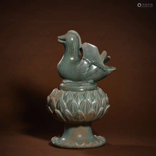 Korean celadon incense burner