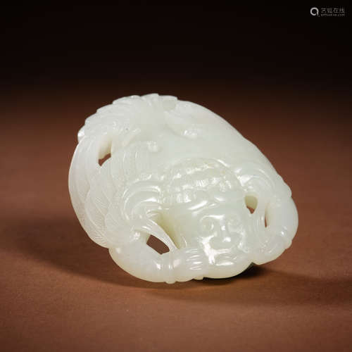 Hetian jade figures of the Qing Dynasty