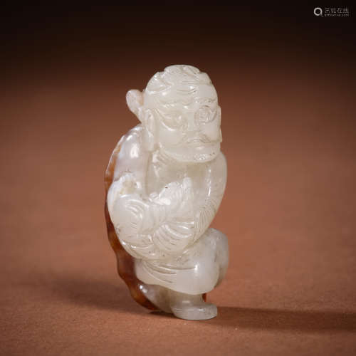 Hetian Jade figures in yuan Dynasty