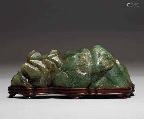 Jade ornaments from the Qing Dynasty