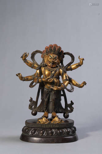Gilt Bronze Figure of Buddha