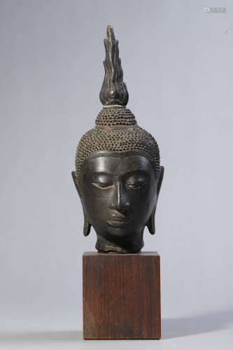 Bronze Head of Buddha