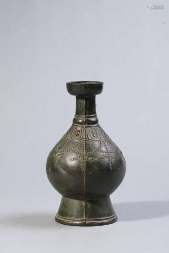 Bronze Buddhist Vase