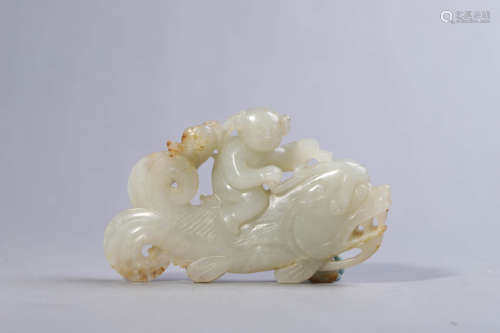 Carved Jade Figurine