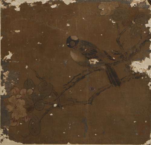 Chinese Flower and Bird Painting, Lv Ji Mark