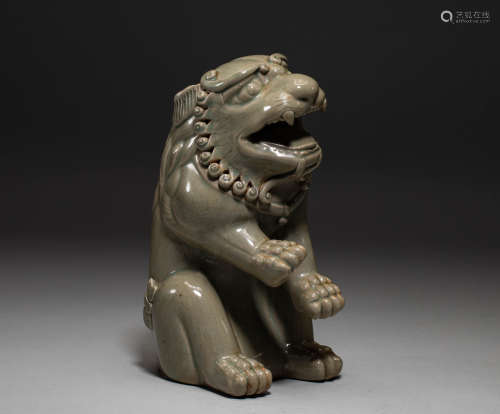 Yue Kiln Lion in Song Dynasty of China