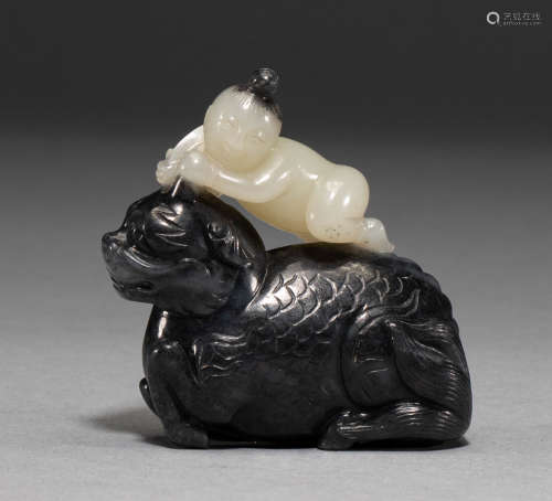 Hetian jade ornaments of the Qing Dynasty