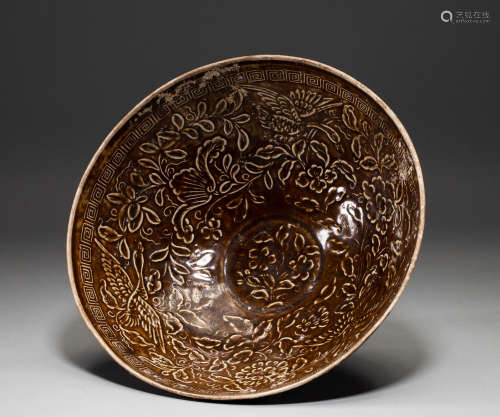 Purple dingyao bowl from Song Dynasty of China