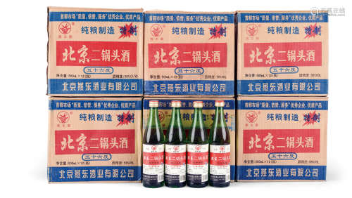 2008年产燕东酩北京二锅头（纯粮特制） 56% vol 72瓶（6箱）