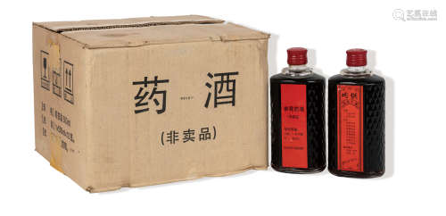 1993年产北京同仁堂内供参茸药酒（非卖品）  12瓶（原箱）