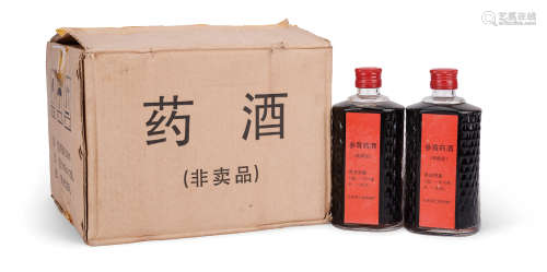 1999年产北京同仁堂参茸药酒（非卖品）  12瓶（原箱）