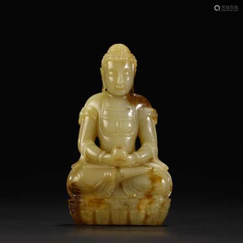 Ancient jade Buddha statues