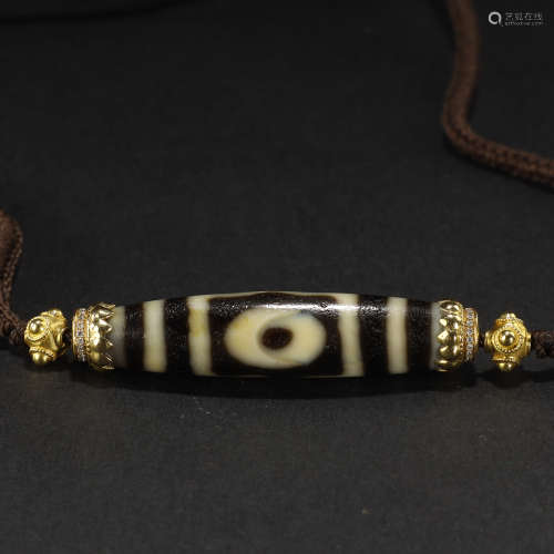 Ancient three-eyed celestial beads