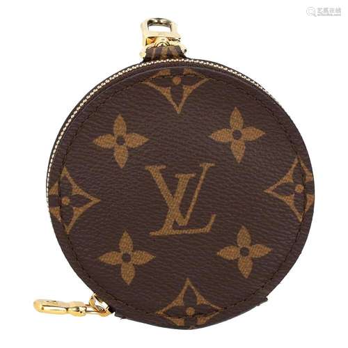 LOUIS VUITTON Anhänger "ROUND COIN PURSE", Koll.: ...