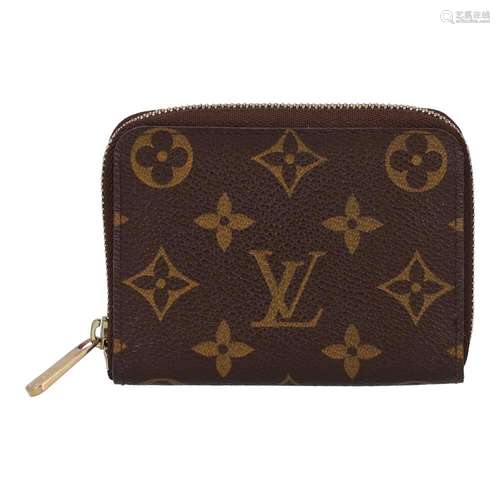 LOUIS VUITTON Portemonnaie "ZIPPY COIN", akt. NP.:...