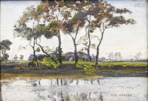 Robert Macdonald Frazer (19th/20th century)River LandscapeSi...