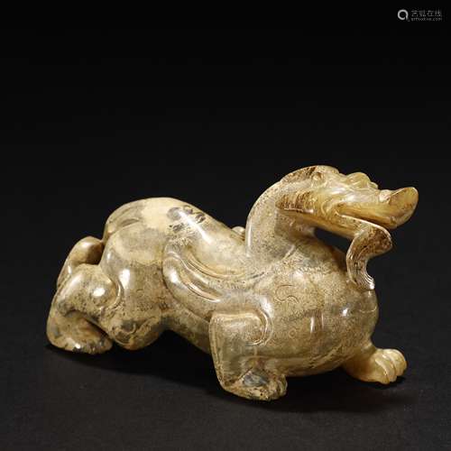 Ancient Jade dragon ornaments