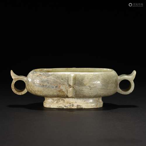 Ancient jade amphora