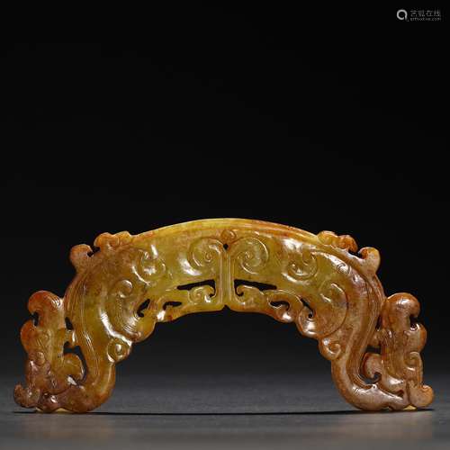 Ancient jade dragon pattern accessories