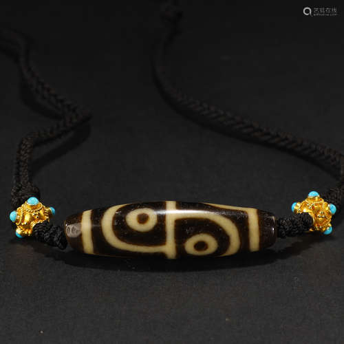 Ancient four-eyed celestial beads