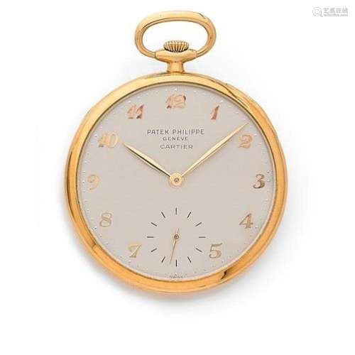 PATEK PHILIPPE revendu par CARTIER Ref. 652/1, n° 931635 / 3...