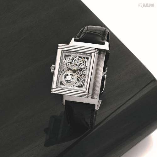 JAEGER LECOULTRE Reverso Platinum Number One, ref. 270.6.12,...