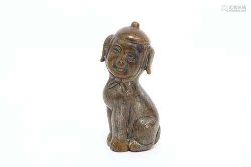 Japanese horn carved netsuke