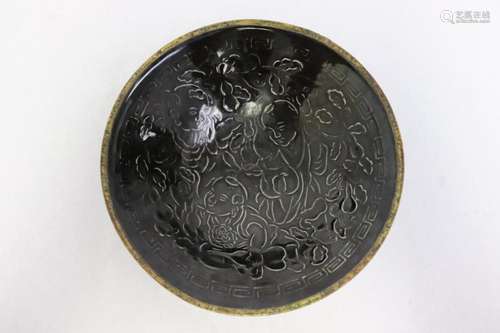 A Song style brown glazed porcelain bowl