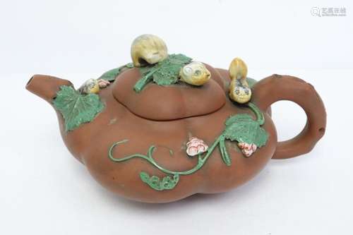 A Yixing teapot