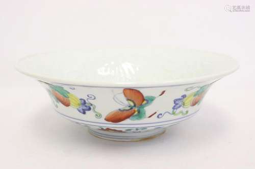 Fine Chinese wucai porcelain bowl