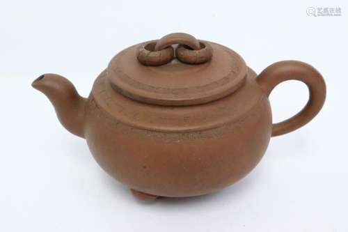 A Yixing teapot