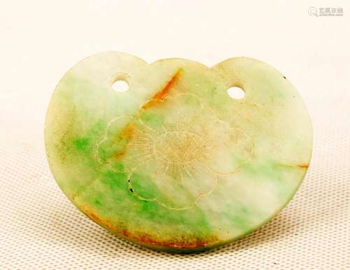 CHINESE JADEITE ORNAMENT.Z052.