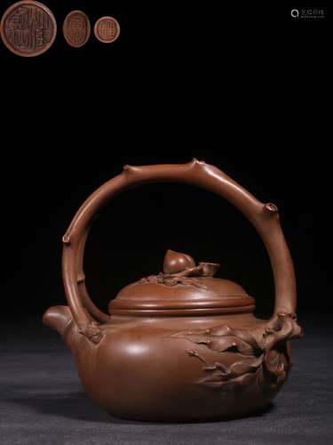 Chinese Zisha Teapot,Mark