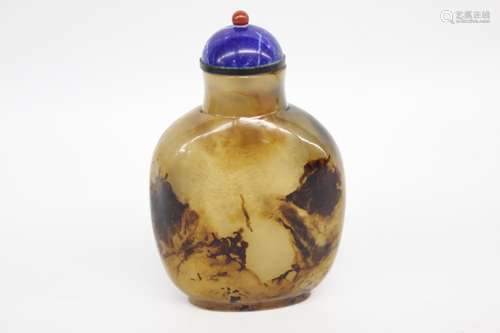 Chinese Agate Snuff Bottle