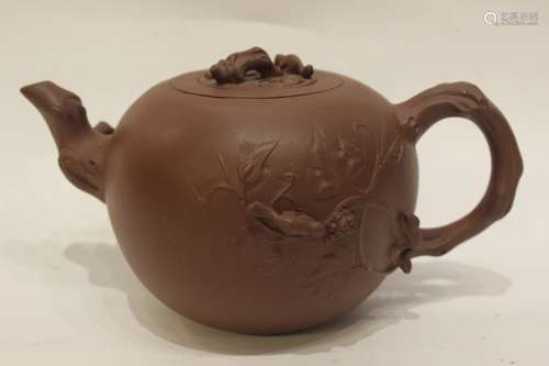 Chinese Zisha Teapot ,Mark