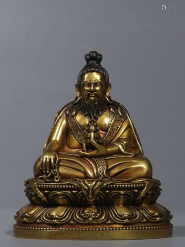 Chinese Gilt Bronze Buddha