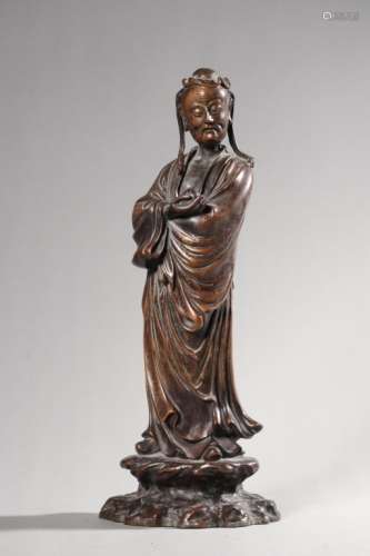 Chinese Bronze Statue