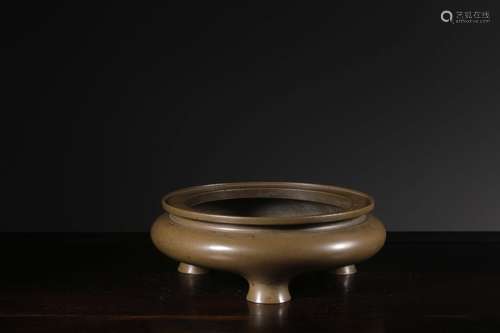 Chinese Bronze Censer,Mark