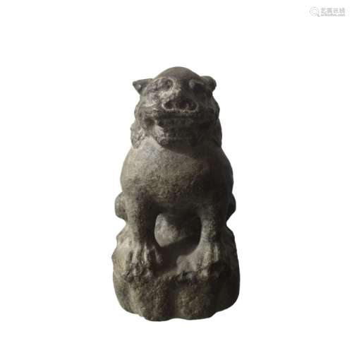 Chinese Stone Carved Lion