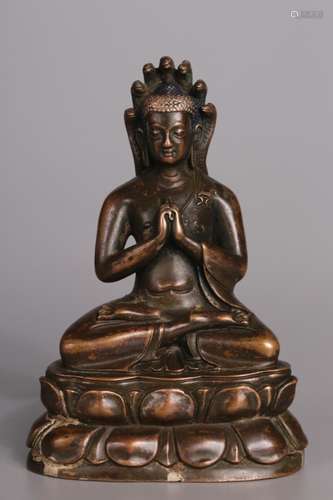 Chinese Bronze Buddha