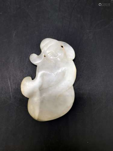 Chinese Jade Carved Figural