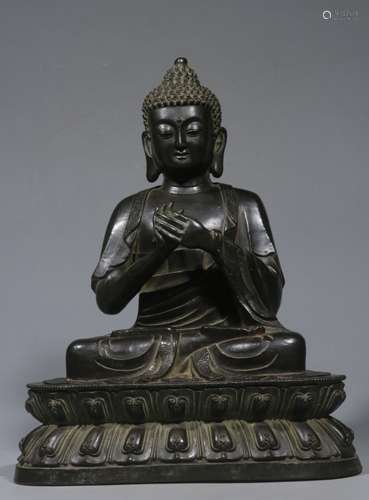 Chinese Bronze Buddha