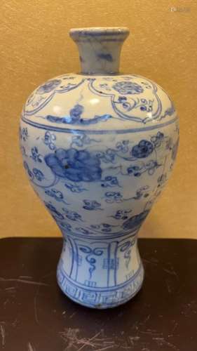 Chinese Blue and White Porcelain Vase