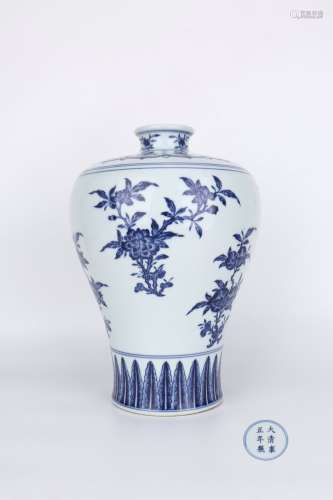Yongzheng Period Blue And White Porcelain 