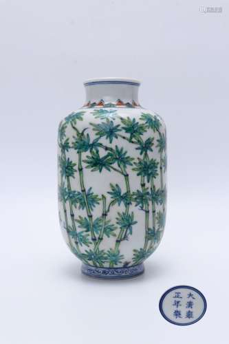 Yongzheng Period Doucai Porcelain 